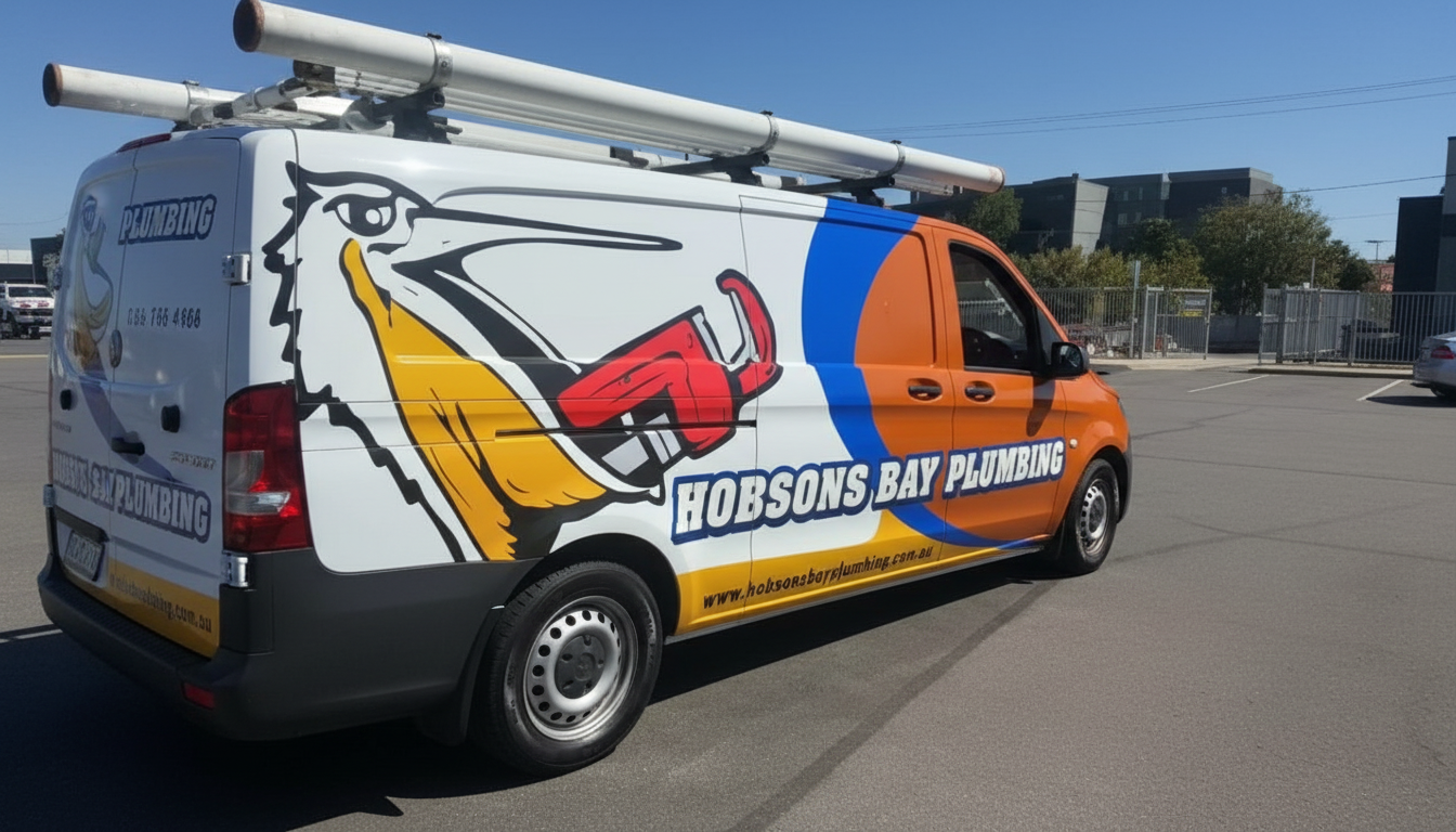 Hobsons Bay Plumbing team and vans